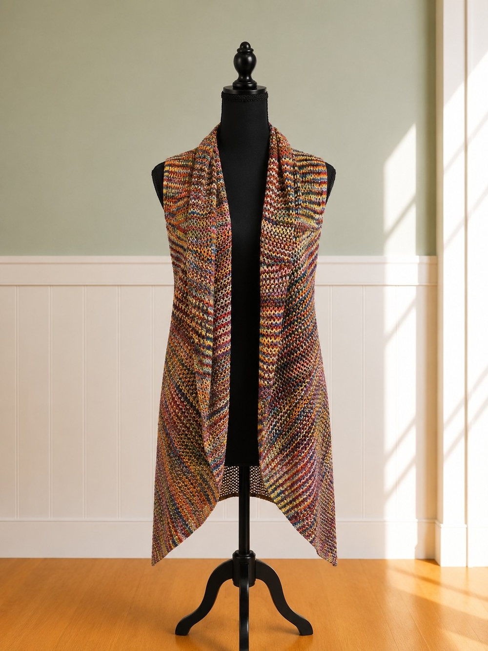 •Studio JPR Colorful Sleeveless Vest